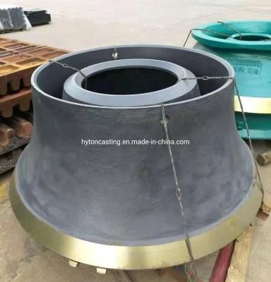 Mn18 Liner Mantle Concave Suit for Svedala Cone Crusher CH420 Spare Parts