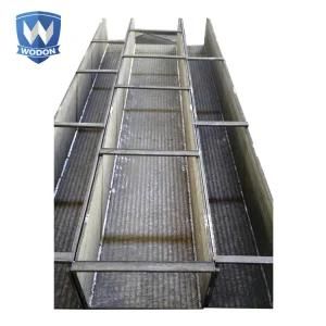 Chromium Carbide Overlay Abrasion Resistant Hardfacing Steel Chute Liner