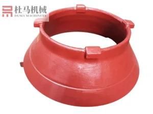 Manganese Mantle Concave for Mn18 Cone Crusher Spares
