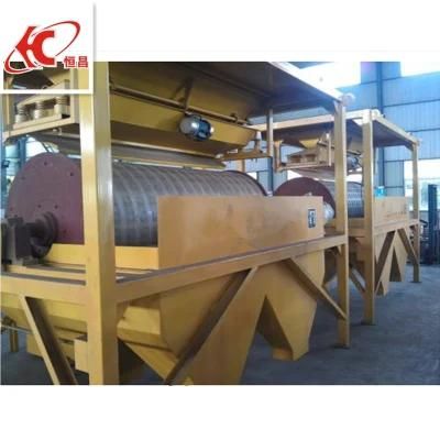 Manganese /Iron /Placer /Wolframite/ Tin /Phosphate Dry Drum Magnetic Separator