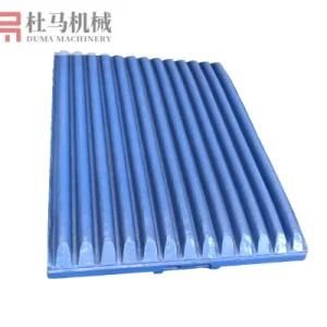 High Manganese Steel Jaw Fixed Plates Mn18 for Jaw Crusher