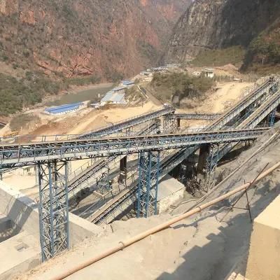 Belt Conveyor Machine for Limestone Coal Iron Ore Coke Clinker Best Quality Construction ...
