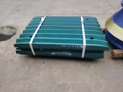 High Manganese Steel Nordberg Jaw Crusher Wear Spare Parts C145 Fixed Jaw Plate