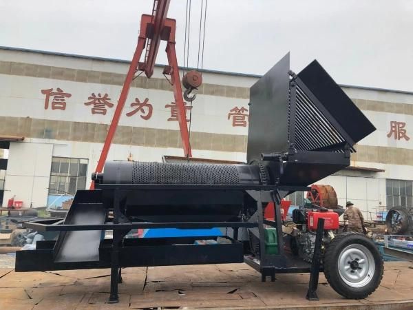 Portable Gold Panning Equipment, Gold Trommel with Scrubber