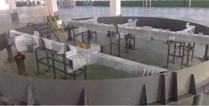 Construction Hoist and Galloway Platform Conbination Safe and Efficient Shaft Steel
