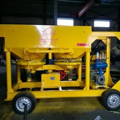 10 Tph Small Scale Portable Alluvial Gold Diamond Washing Machine