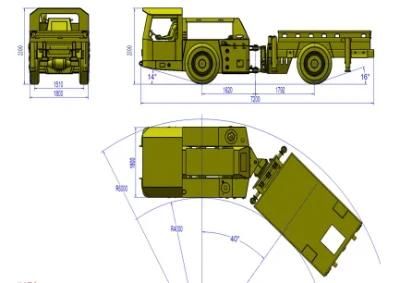 Underground Material Truck
