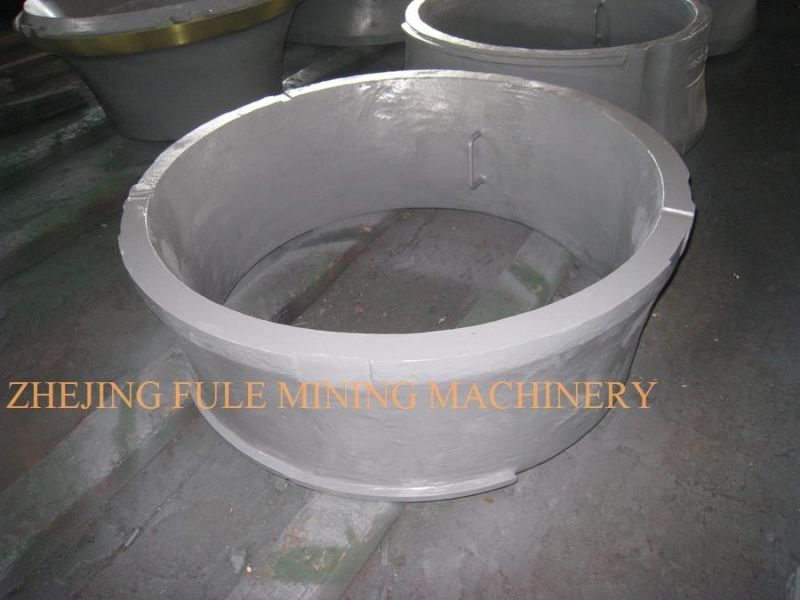 Cone Crusher Casting Part Manganese Mantle Liner