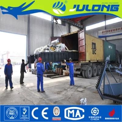 Bucket Chain Gold Mining Dredger Used in River