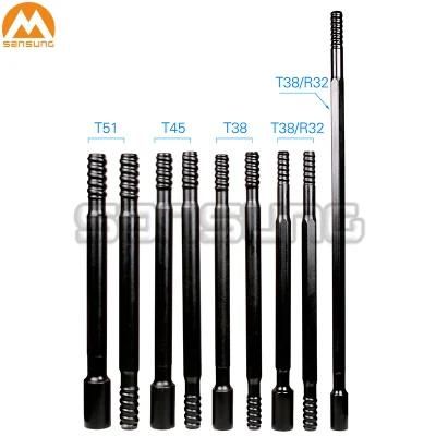 Roadway Excavation Hole Blasting Drilling mm and Mf Extension Rods with Varies Length