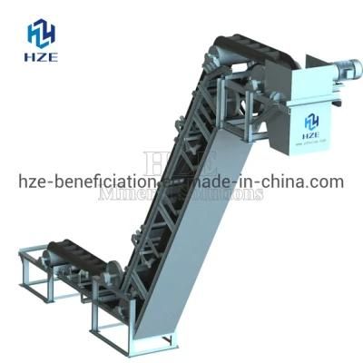 Corrugated Sidewall Belt Conveyor for Mining and Mineral Processing Plant