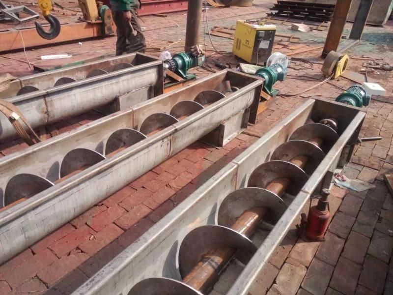 Flexible Sawdust Charcoal Coal Powder Small Screw Conveyor