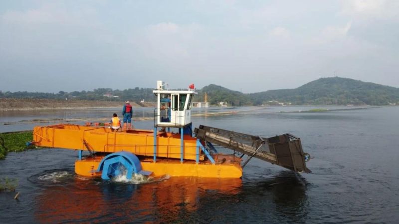 Weed-Cutting Dredger and Automatic Mowing and Cleaning Ship for Sea Cleaning