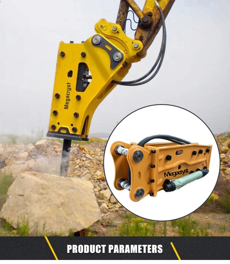 Hydraulic Breakers China Made High Quality Excavator Parts Rock Breaking Hammer