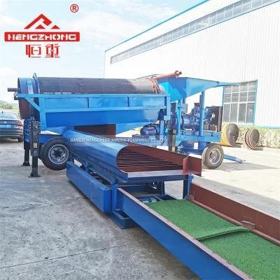 95% Recovery 10-200 Tph Alluvial Gold Processing Plant