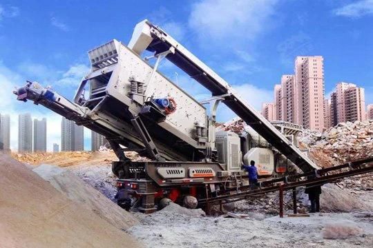 Sbm German Technical Portable Crusher Mobile Plant Mobile Track Crusher Plant