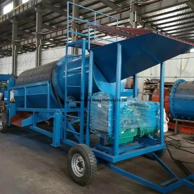 Gold Sluice Box Trommel Screen River Sand Gold Washing Machine