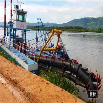 Cutter Suction Dredger River Sand Dredging Machine with Engine and Cutter Head