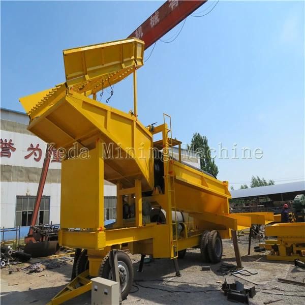 Mineral Processing Gold Ore Recovery Equipment, Gold Washing Trommel Screen