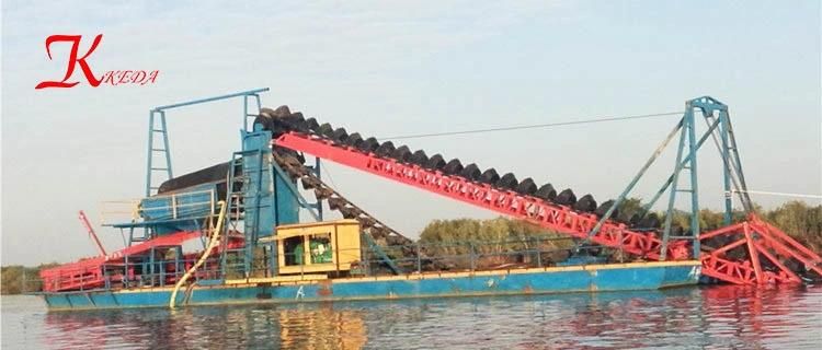 Factory Price Gold Mining Dredger Sand Dredger Machine Equipment Dredging Equipment Gold Dredger Alluvial Gold Dredger