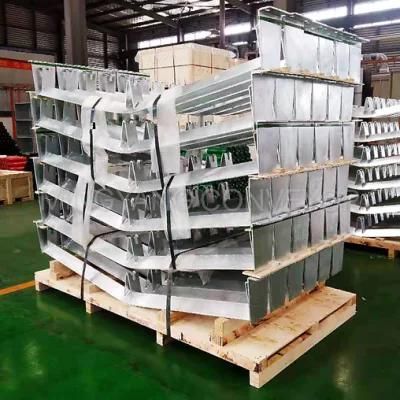 Belt Conveyor V-Return Frame with Galvanized Surface