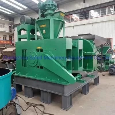 High Pressure Dry Powder Ball Press Machine Aluminum Lime Quartz Powder Briquette Machine