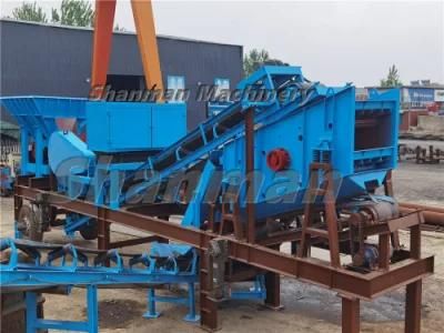 Shandong Shanman Brand Stone Diesel Engine Crusher