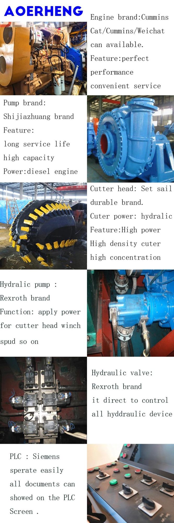Cutter Suction Dredger with Spud Carrier