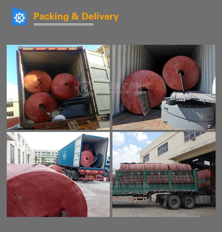 Thailand Bll-1200 1500 Mineral Gold Spiral Separator for Ore Tin Spiral Concentrator