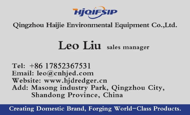 Low Price Clear Water Flow 2000 Cubic Meter Cutter Suction Dredger with Hydraulic Control System for Sea Sand