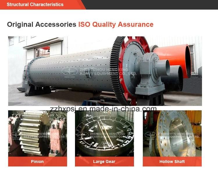 China Factory Producing Wet Grinding Ball Mill Machine with Alumina Liner
