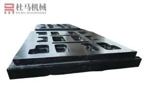 High Manganese Jaw Crusher Wear Parts Movable Jaw Plate C120 C110