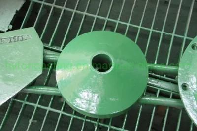 High Chrome Casting Parts Distributor Plate for Barmac B9100se B9600se B5100se B8100se ...
