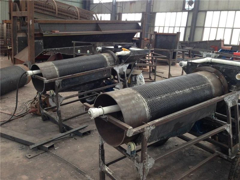 Keda Mini Alluvial Gold Mobile Trommel Screening and Washing Plant