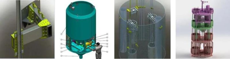 Mine Freight Elevator for Goods and People with High Safety Factor