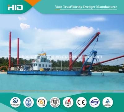 HID Brand Cutter Suction Dredger Sand Machine Controlled by PLC for Sale