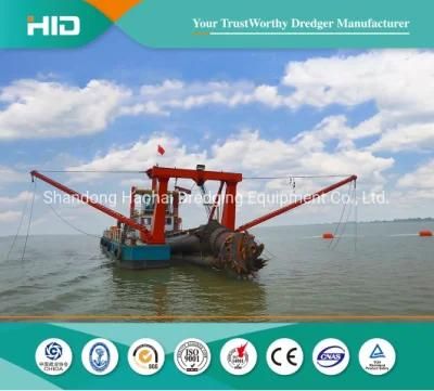 HID Brand Cutter Suction Dredger Sand Mining Machine Dredging for Port Maintenance