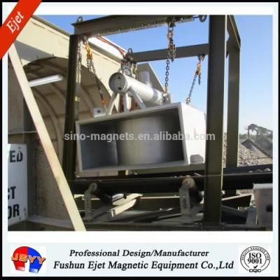 Magnetic Plates Above Conveyor Magnetic The Iron Separator Remover Metal Separator