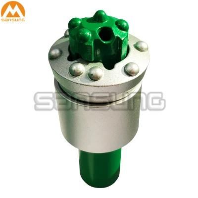 Pipe Roofing Rock Hole Drilling Double Casing DTH Crown Bits and Inner Bits