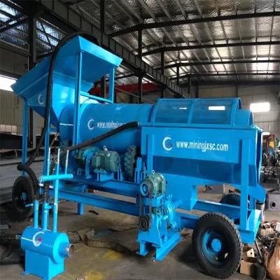 Hot Sale Africa Diamond Alluvial Gold Trommel Scrubber