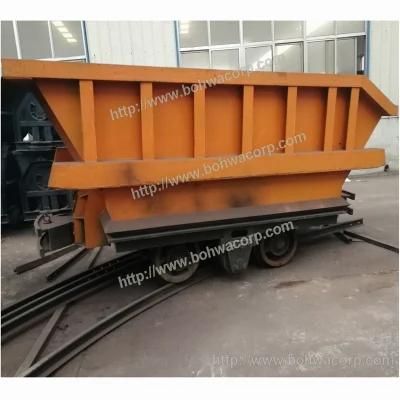 0.8cbm Volume Tipping Bucket Single-Side Dumping Mine Car