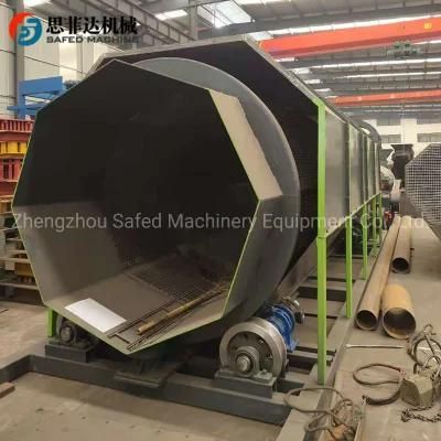 Top Quality Sand Washing Machine Soild Sand Gold Mining Rotary Drum Screen Trommel Screen ...