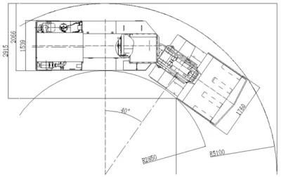 Compact and Lightweight Load Haul Dump (LHD) for Narrow Vein Mining. Diesel LHD Wj-1.5