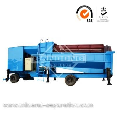 Gold Washing Plant Mobile Trommel Screen