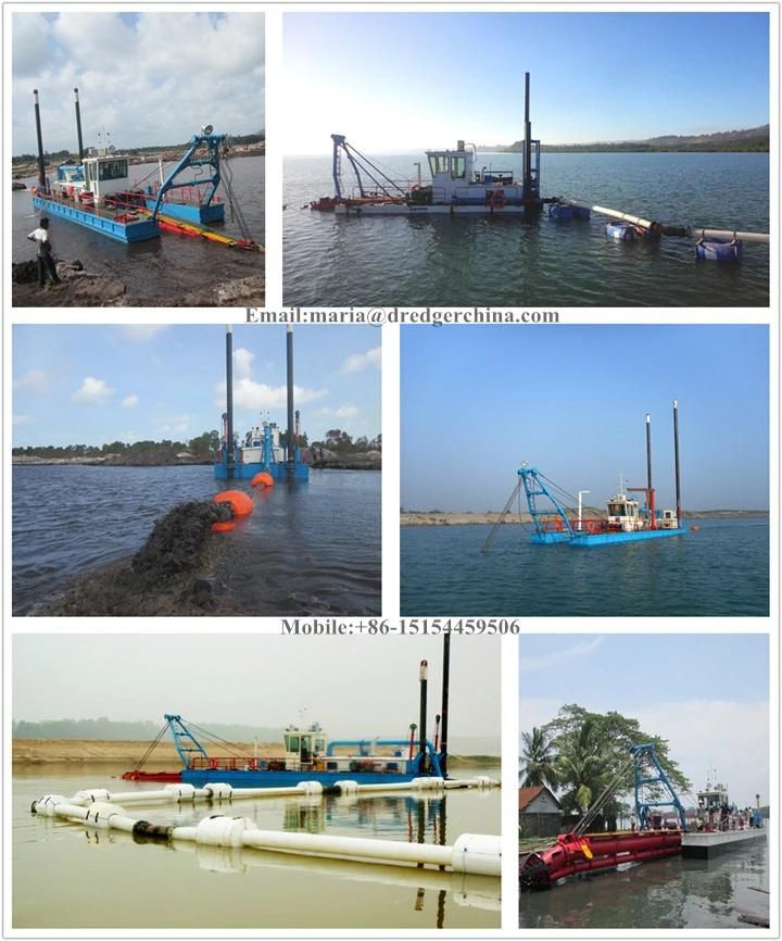 Cutter Suction Dredge with Marine Diesel Engines