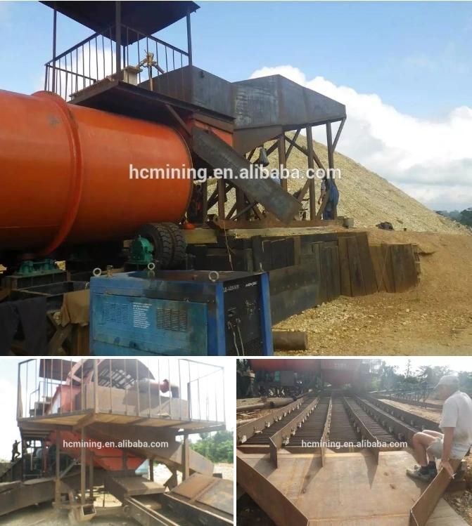 Small Centrifugal Alluvial Gold Mining Equipment with Low Investment