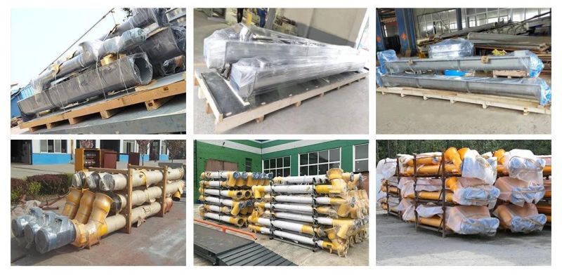 Good Performance Silo Tube Shaft Screw Auger Conveyor Manufacturer Inclined Screw Conveyor Carbon Steel Pipe Type Screw Conveyor