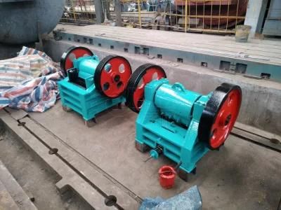 Diesel Engine Rock Stone Limestone Jaw Crusher Breaker Crushing Machine