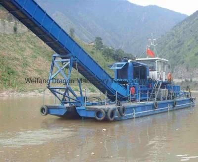 Water Weed Cutting Achinery Aquatic Plants Harvester Floating Trash Salvage Ship