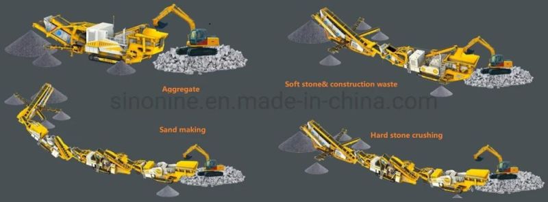 Crawler Mobile Jaw Crusher Station Mobile Stone Crusher